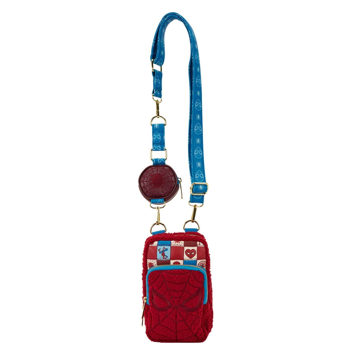 Product image Marvel by Loungefly Spider-Man Cell Phone Crossbody with Wallet