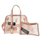 Produktbild Loungefly Clear Floral axelremsväska