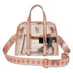 Produktbild Loungefly Clear Floral axelremsväska