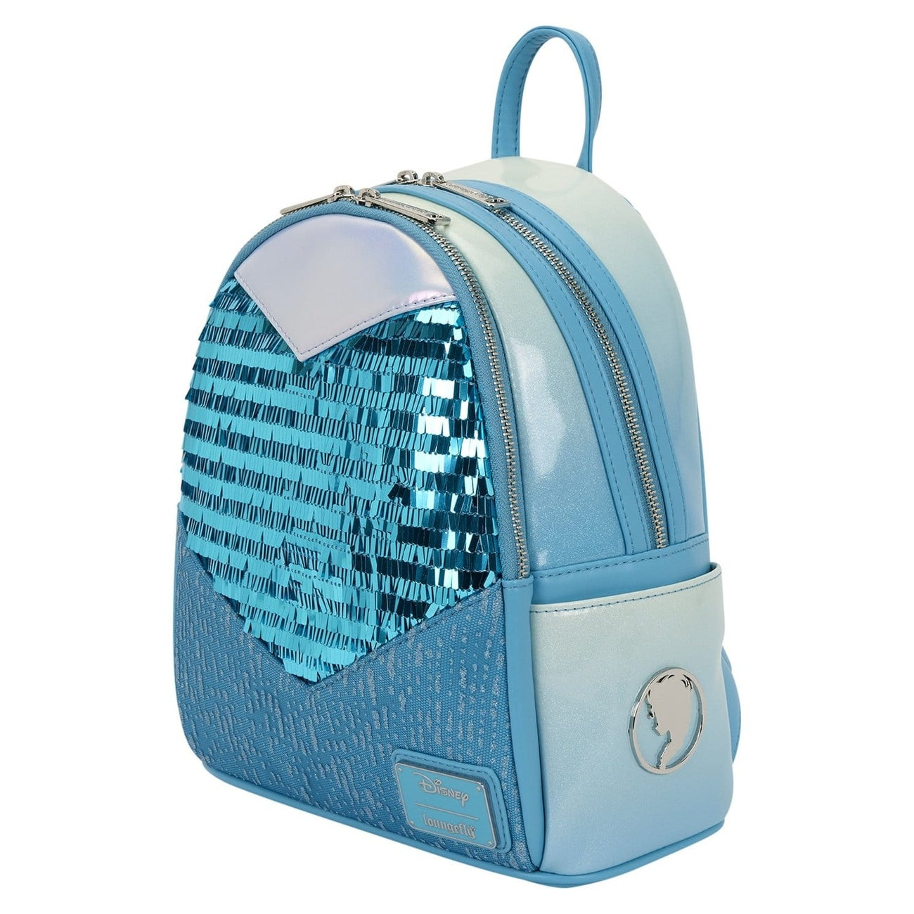 Produktbild Frost - Helt otinat by Loungefly Mini ryggsäck Elsa Glitter Sequin