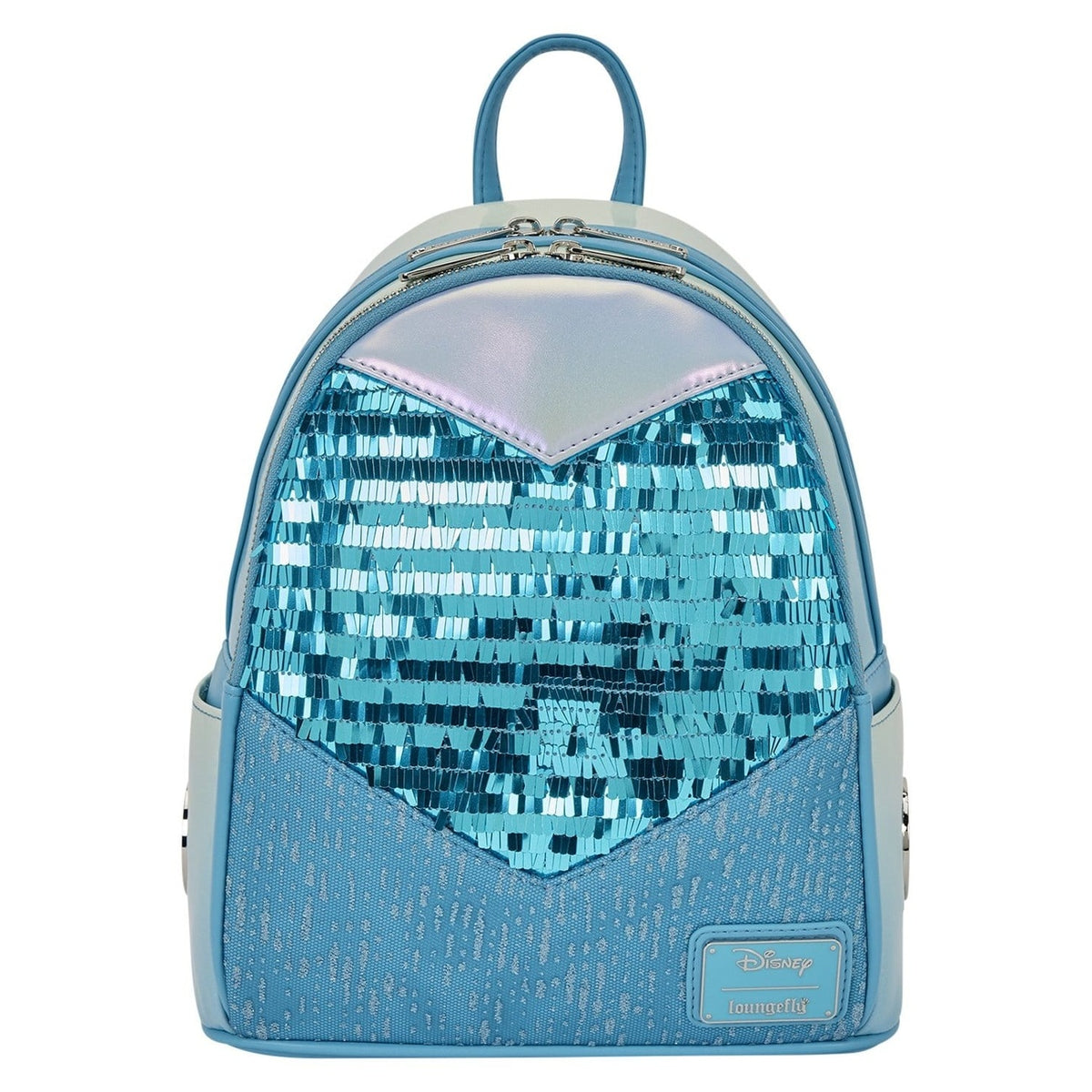 Produktbild Frost - Helt otinat by Loungefly Mini ryggsäck Elsa Glitter Sequin