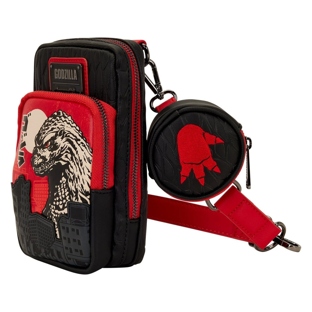 Produktbild Toho by Loungefly Godzilla sling-bröstväska / crossbody-väska