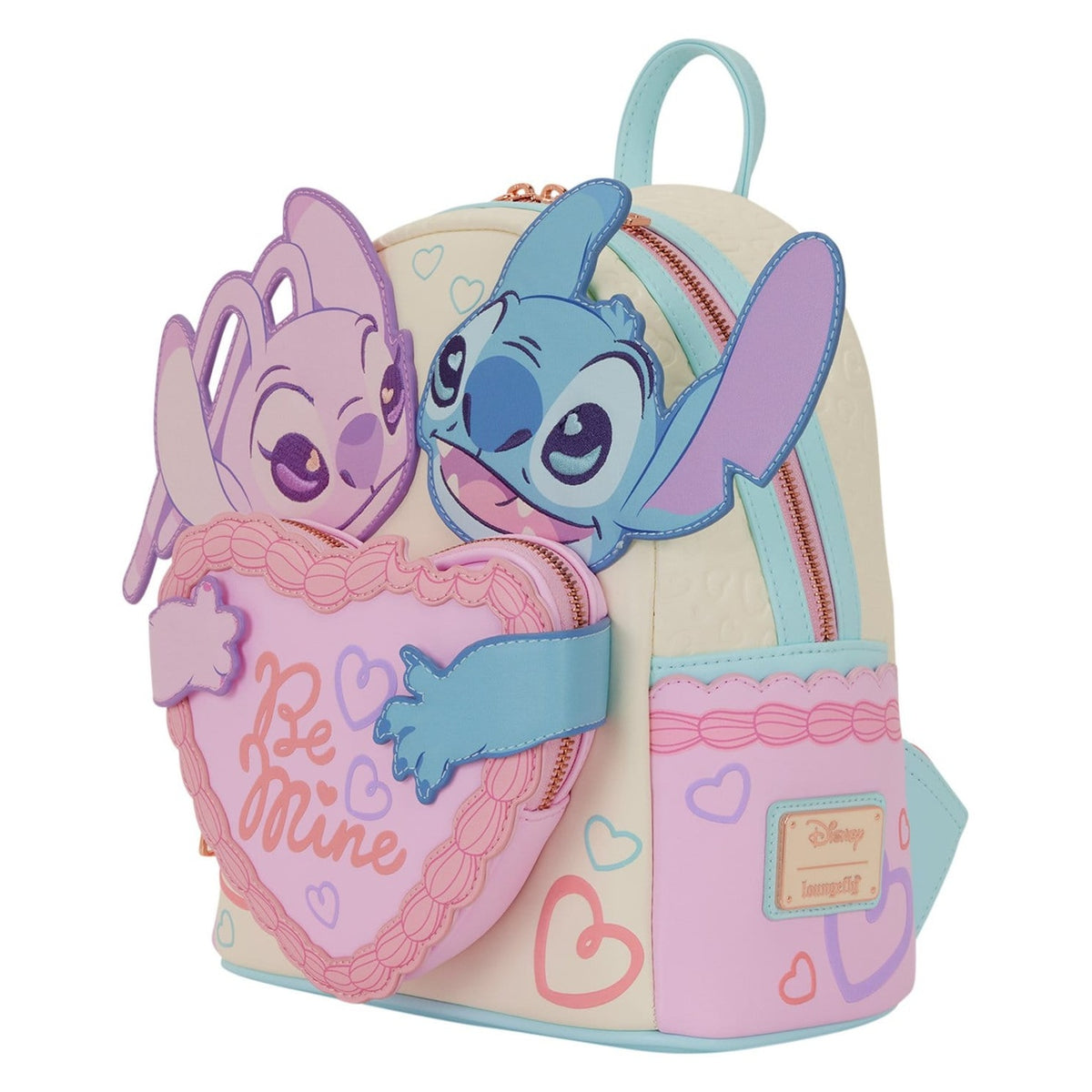 Produktbild Lilo & Stitch by Loungefly Mini Ryggsäck Be Mine