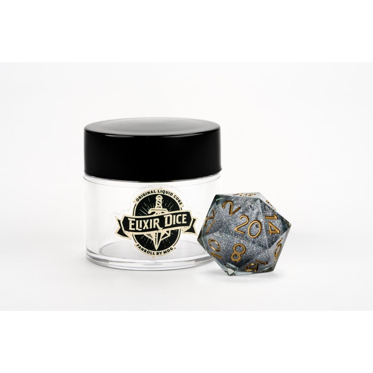 Produktbild FanRoll Liquid Core Tärning Vanishing Oil d20 Elixir (1)