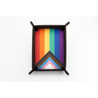 Produktbild FanRoll Vikbar tärningsbricka Pride Rainbow Flag