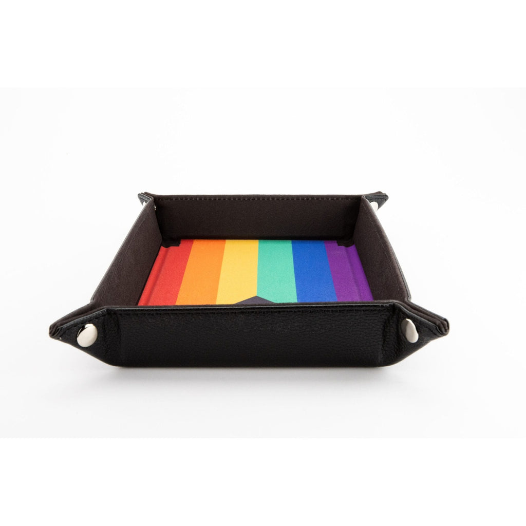 Produktbild FanRoll Vikbar tärningsbricka Pride Rainbow Flag