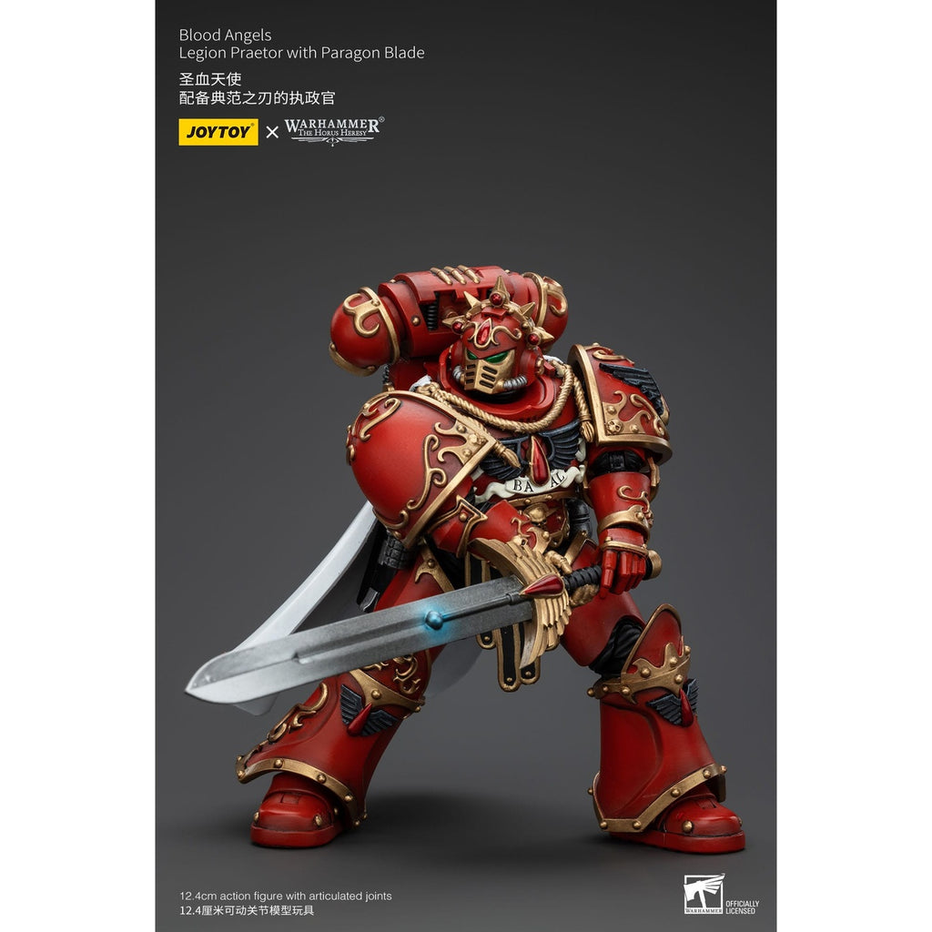 Produktbild Warhammer The Horus Heresy Actionfigur 1/18 Blood Angels Legion Praetor with Paragon Blade 13 cm