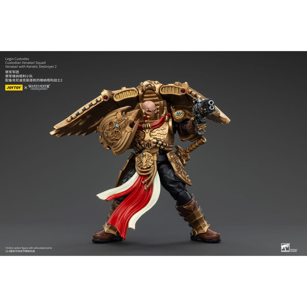 Produktbild Warhammer The Horus Heresy Actionfigur 1/18 Legio Custodes Custodian Venatari Squad Venatari with Kinetic Destroyer 2 13