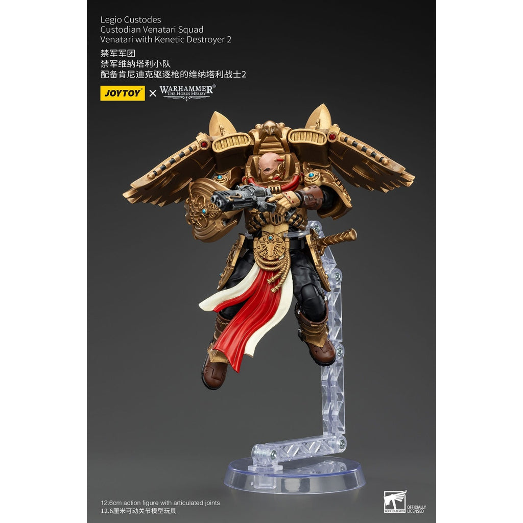 Produktbild Warhammer The Horus Heresy Actionfigur 1/18 Legio Custodes Custodian Venatari Squad Venatari with Kinetic Destroyer 2 13