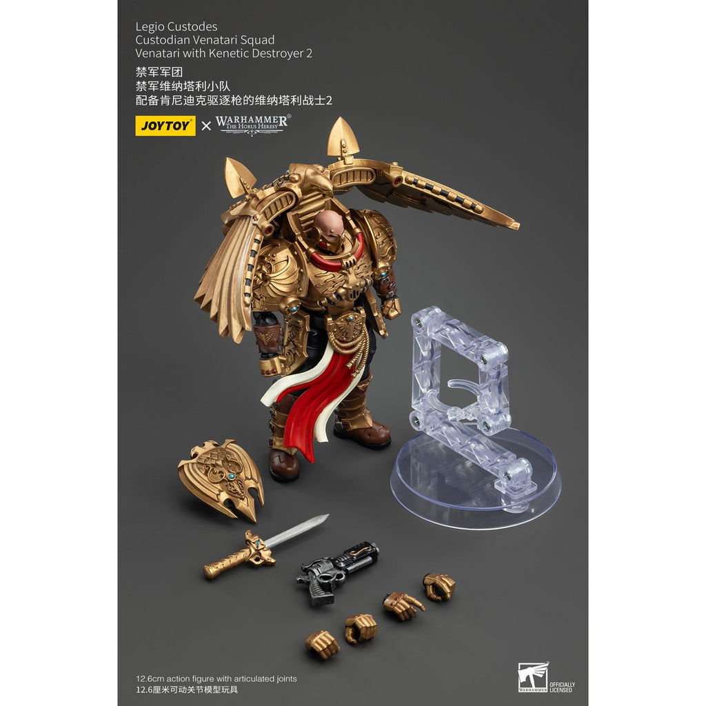 Produktbild Warhammer The Horus Heresy Actionfigur 1/18 Legio Custodes Custodian Venatari Squad Venatari with Kinetic Destroyer 2 13