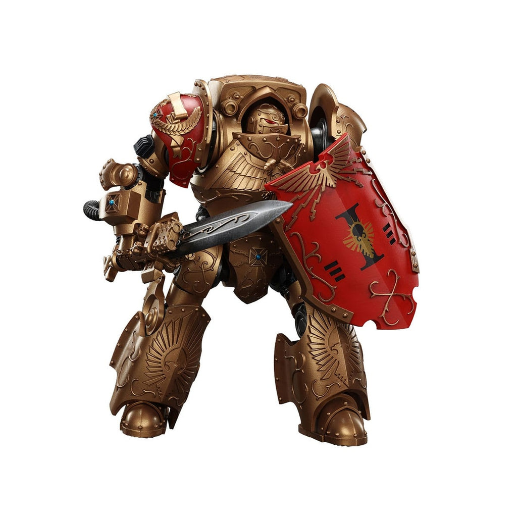Produktbild Warhammer The Horus Heresy Actionfigur Legio Custodes Contemptor-Galatus Dreadnought 25 cm