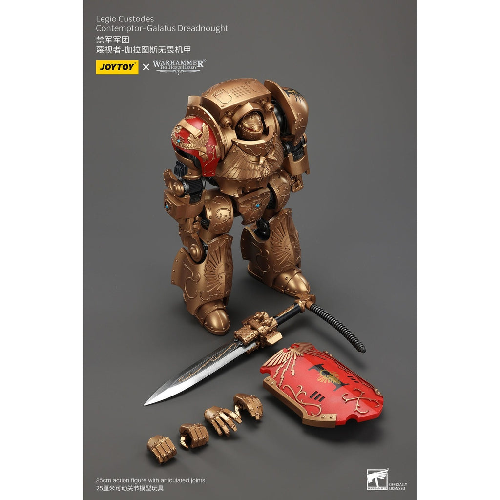 Produktbild Warhammer The Horus Heresy Actionfigur Legio Custodes Contemptor-Galatus Dreadnought 25 cm