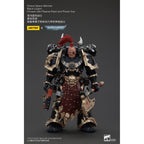Produktbild Warhammer 40k actionfigur Chaos Space Marines Black Legion Chosen med plasma pistol och power axe 20 cm