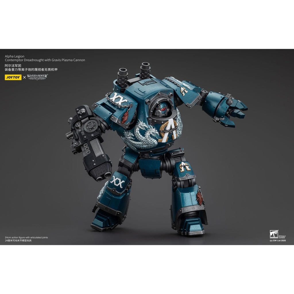 Product image Warhammer The Horus Heresy Action Figure Alpha Legion Contemptor Dreadnought with Gravis Plasma Cannon 25 cm