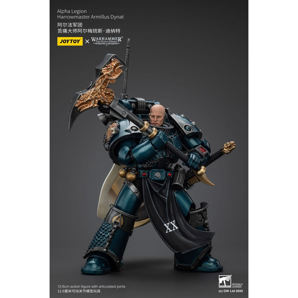 Produktbild Warhammer The Horus Heresy actionfigur Alpha Legion Harrowmaster Armillus Dynat 20 cm