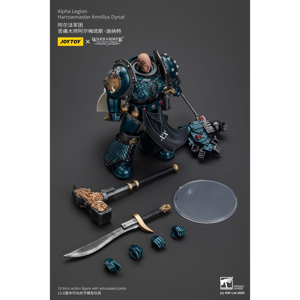 Produktbild Warhammer The Horus Heresy actionfigur Alpha Legion Harrowmaster Armillus Dynat 20 cm