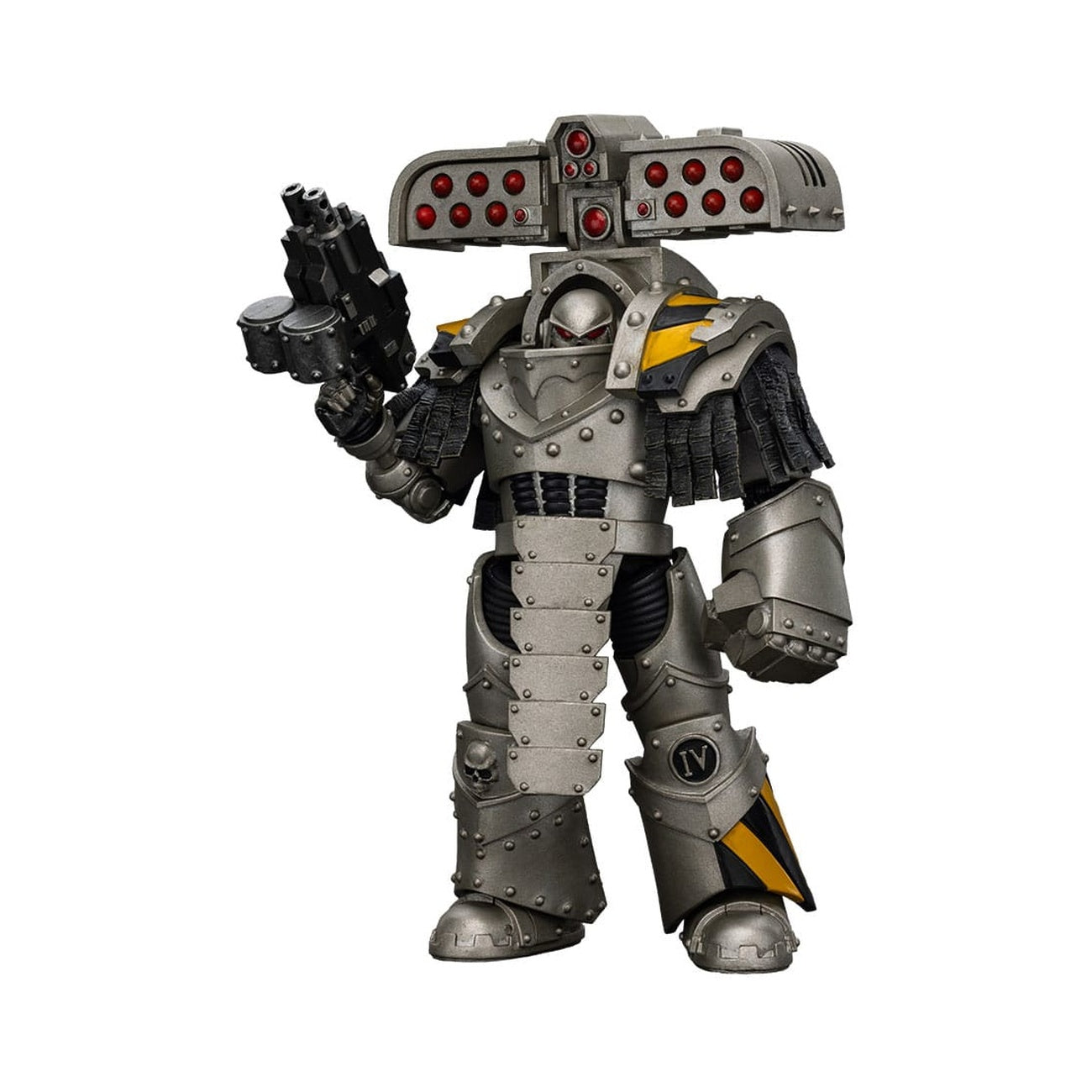 Produktbild Warhammer The Horus Heresy actionfigur 1/18 Iron Warriors Tyrant Siege Master Terminator med raketkastare 14 cm