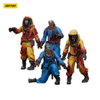 Produktbild Zombie Dark Source Actionfigurer 4-pack Biochemical Lab Team 8 cm