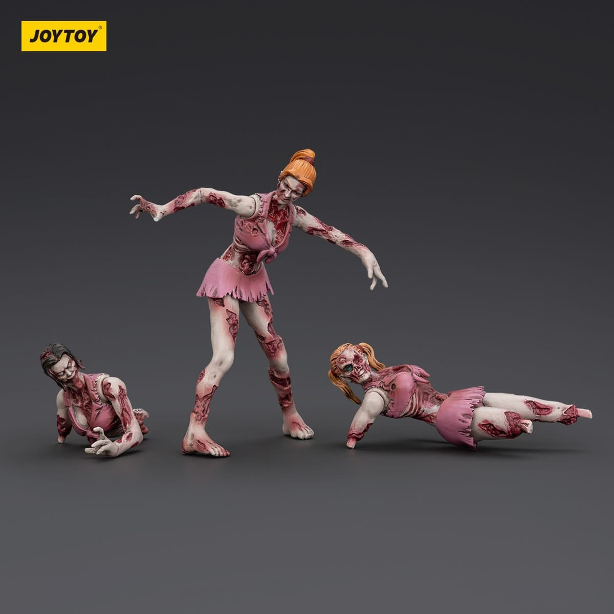 Product image Zombie Dark Source Action Figures 3-Pack Cheer Leaders 8 cm