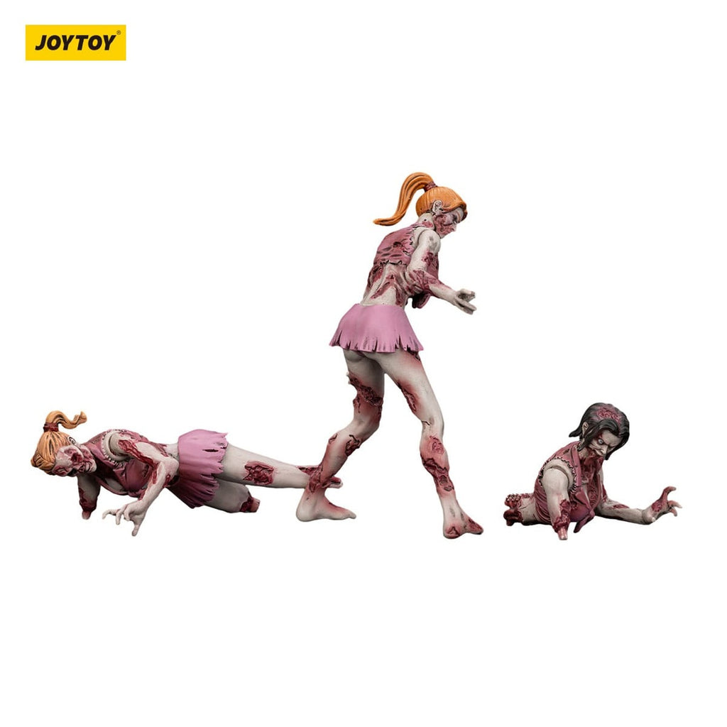 Product image Zombie Dark Source Action Figures 3-Pack Cheer Leaders 8 cm