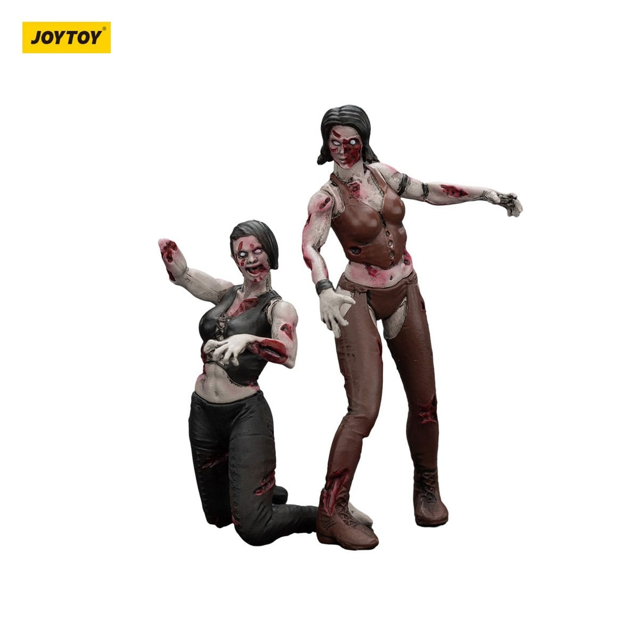 Produktbild Zombie Dark Source actionfigurer 2-pack Female wrestlers 8 cm