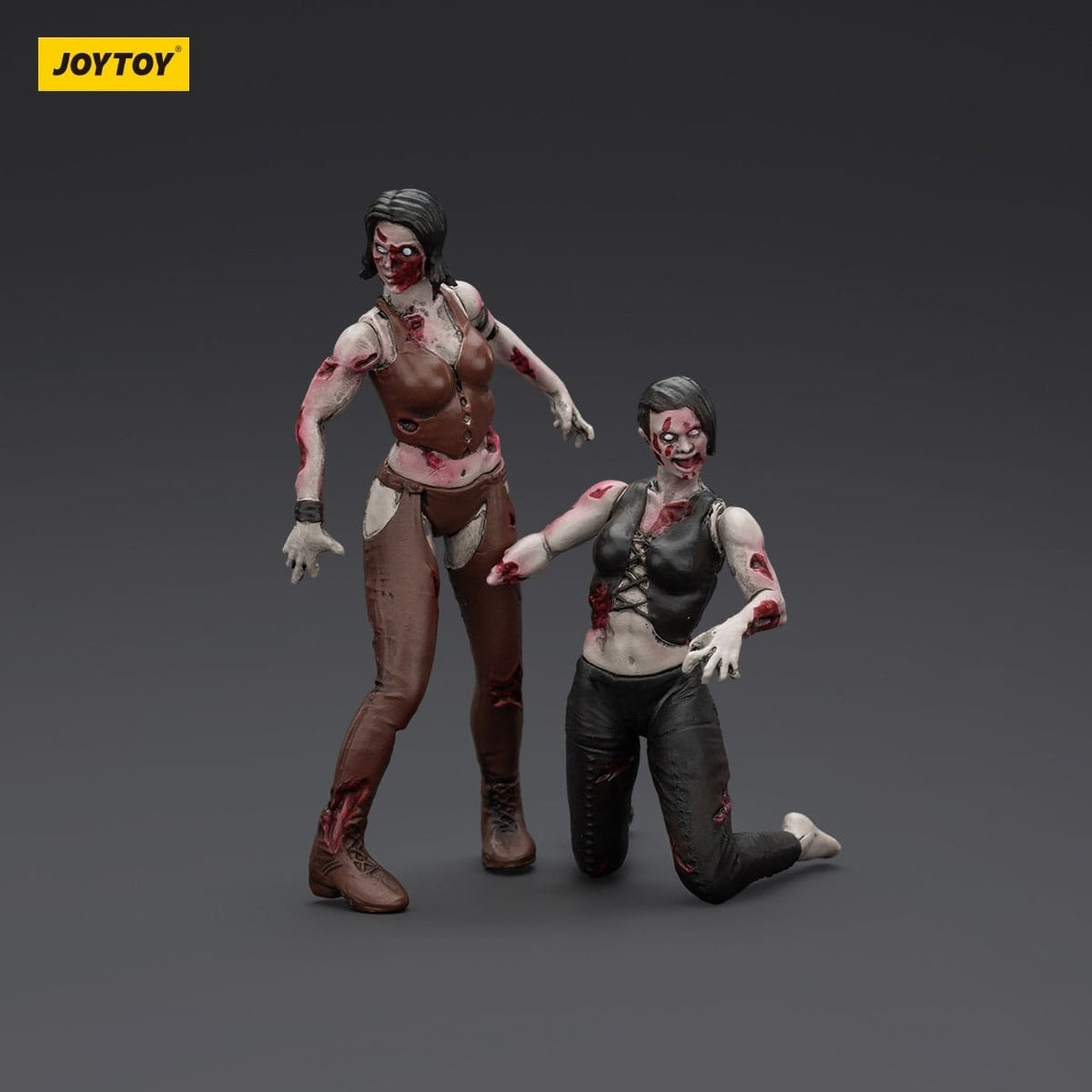 Produktbild Zombie Dark Source actionfigurer 2-pack Female wrestlers 8 cm