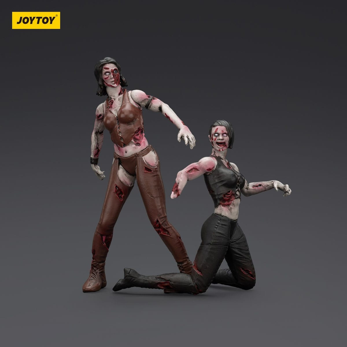 Produktbild Zombie Dark Source actionfigurer 2-pack Female wrestlers 8 cm