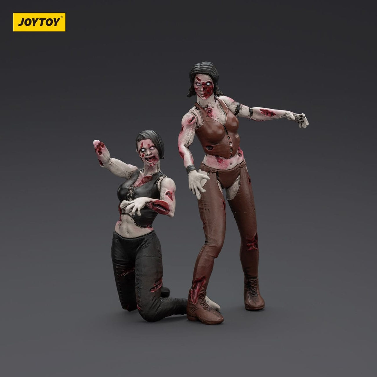 Produktbild Zombie Dark Source actionfigurer 2-pack Female wrestlers 8 cm
