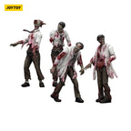 Produktbild Zombie Dark Source actionfigurer 4-pack Scientists (Male) 8 cm