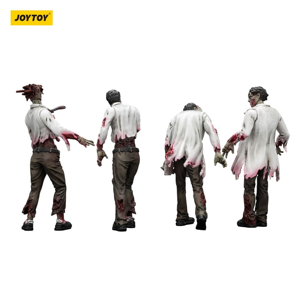 Produktbild Zombie Dark Source actionfigurer 4-pack Scientists (Male) 8 cm