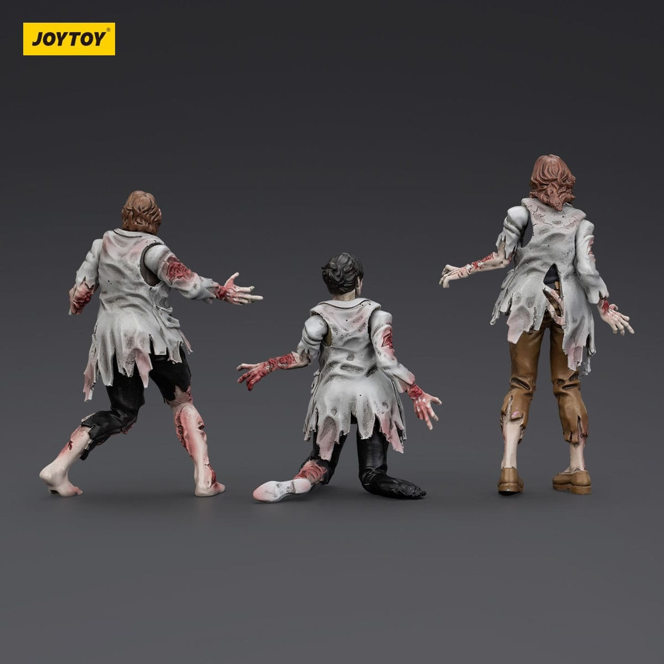 Produktbild Zombie Dark Source Actionfigurer 3-pack Scientists (Female) 8 cm