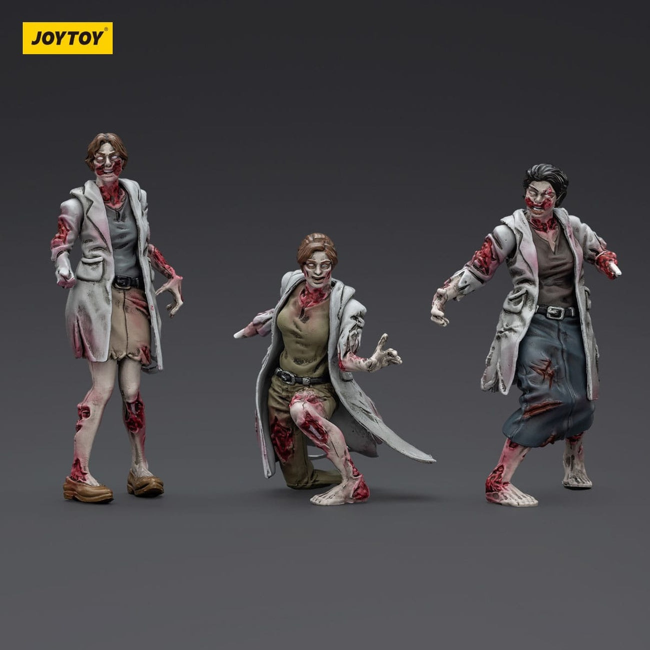 Produktbild Zombie Dark Source actionfigurer 3-pack Medics 8 cm