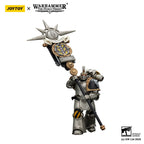 Produktbild Warhammer The Horus Heresy Actionfigur 1/18 Iron Warriors Command Squad Chosen med Legion Standard 12 cm
