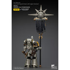 Produktbild Warhammer The Horus Heresy Actionfigur 1/18 Iron Warriors Command Squad Chosen med Legion Standard 12 cm