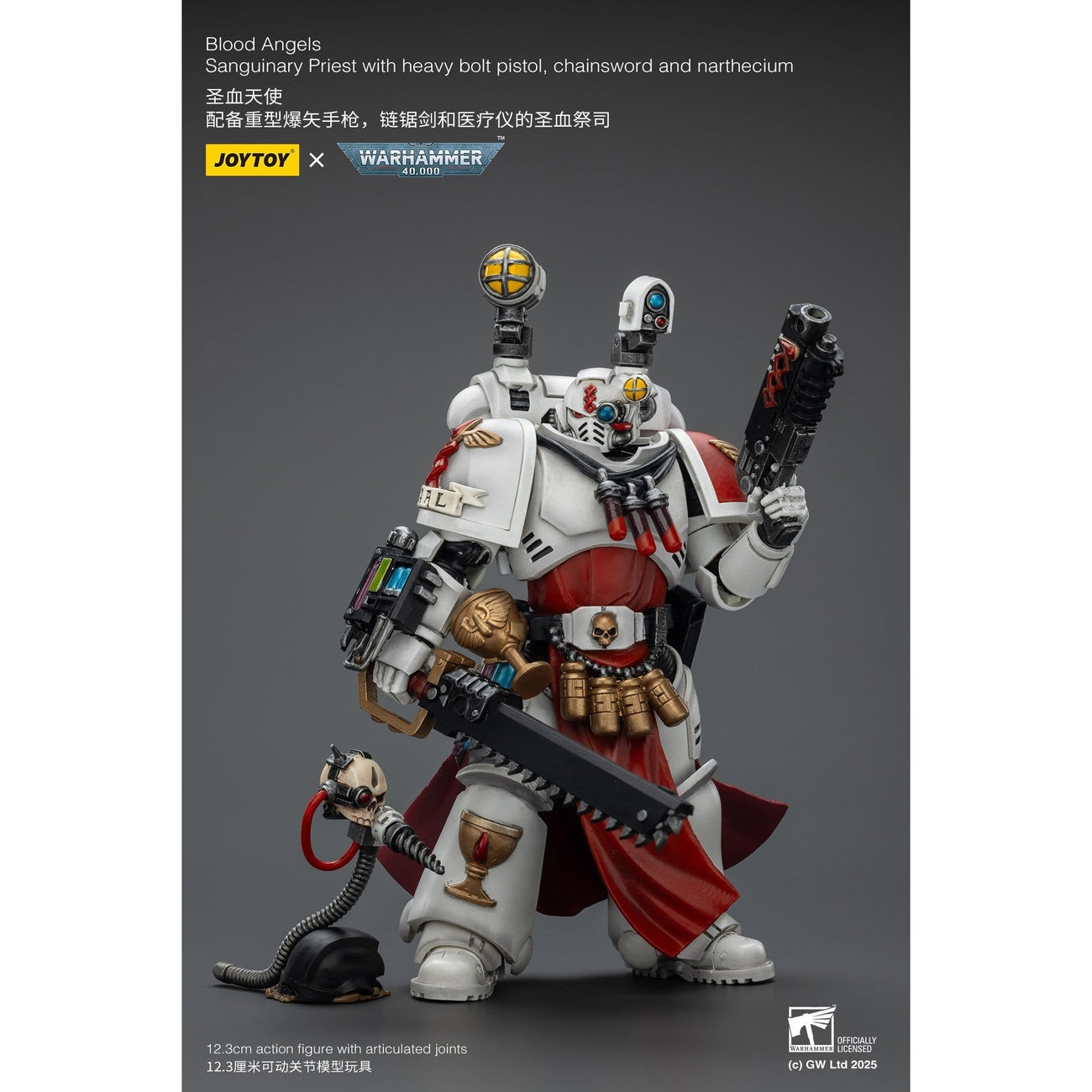 Produktbild Warhammer 40,000 actionfigur Blood Angels Sanguinary Priest 12 cm