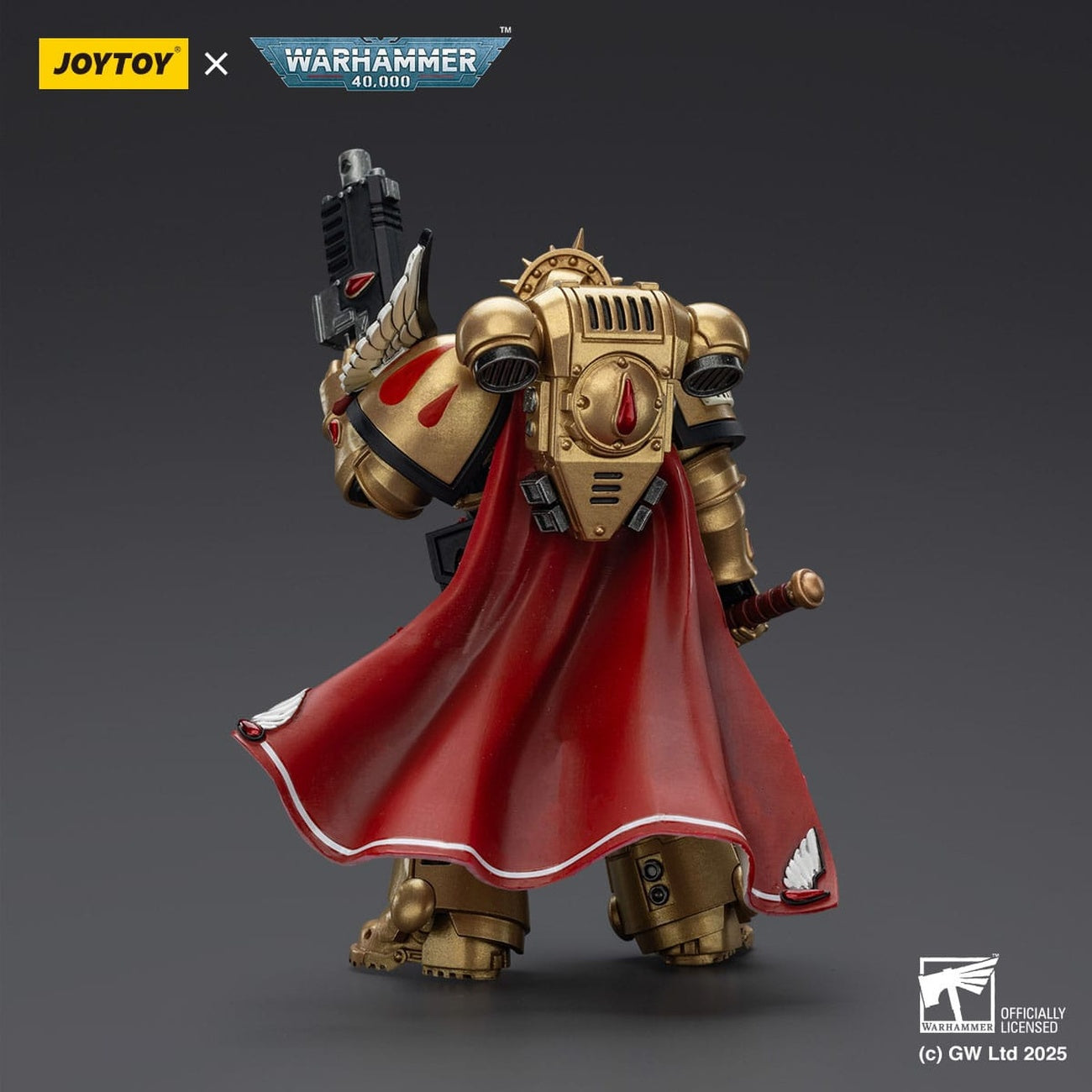 Produktbild Warhammer 40,000: Combat Patrol Blood Angels actionfigur Captain with Heavy Bolt Pistol & Power Sword 20 cm