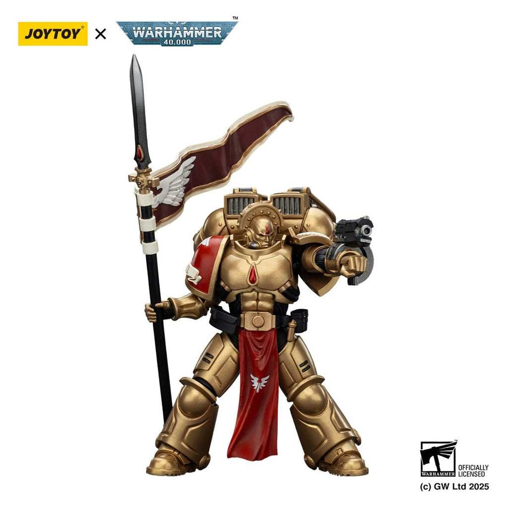 Produktbild Warhammer 40,000: Combat Patrol Blood Angels Actionfigur Sanguinary Guard 3 med Angelus Boltgun och Encarmine Spear 20 cm
