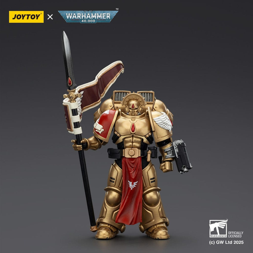 Produktbild Warhammer 40,000: Combat Patrol Blood Angels Actionfigur Sanguinary Guard 3 med Angelus Boltgun och Encarmine Spear 20 cm
