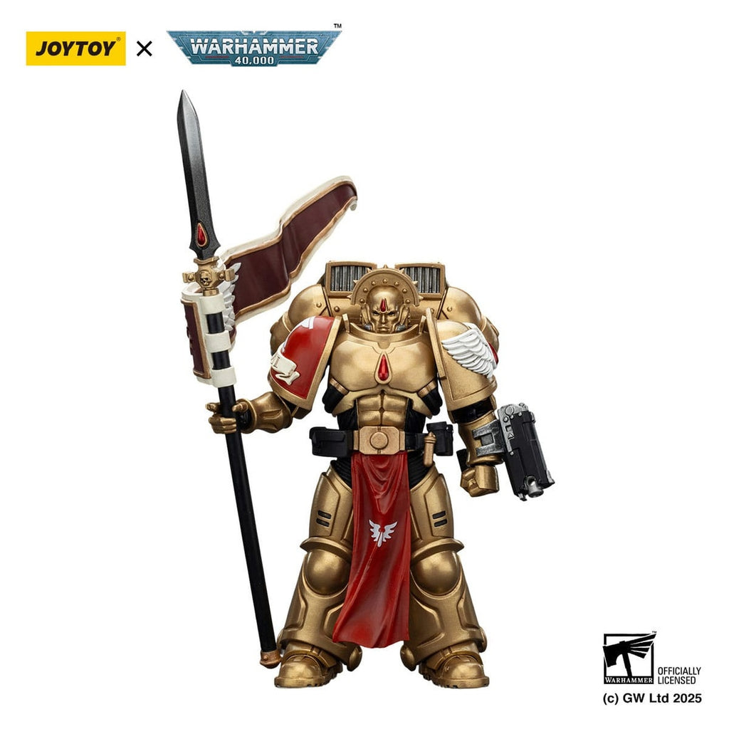 Produktbild Warhammer 40,000: Combat Patrol Blood Angels Actionfigur Sanguinary Guard 3 med Angelus Boltgun och Encarmine Spear 20 cm
