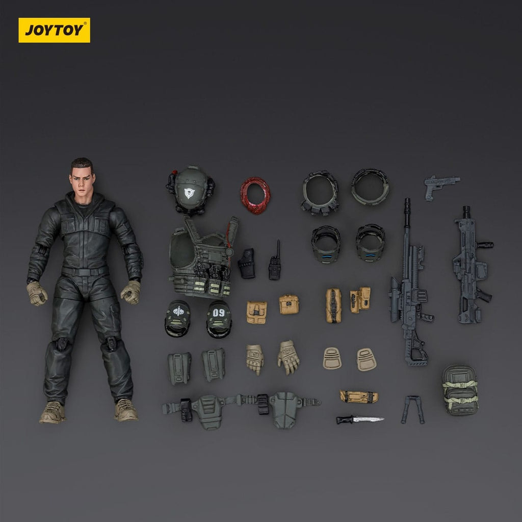 Produktbild APOC Series Dark Source actionfigur Stellar Scar Assault Team Darksilicon 11 cm