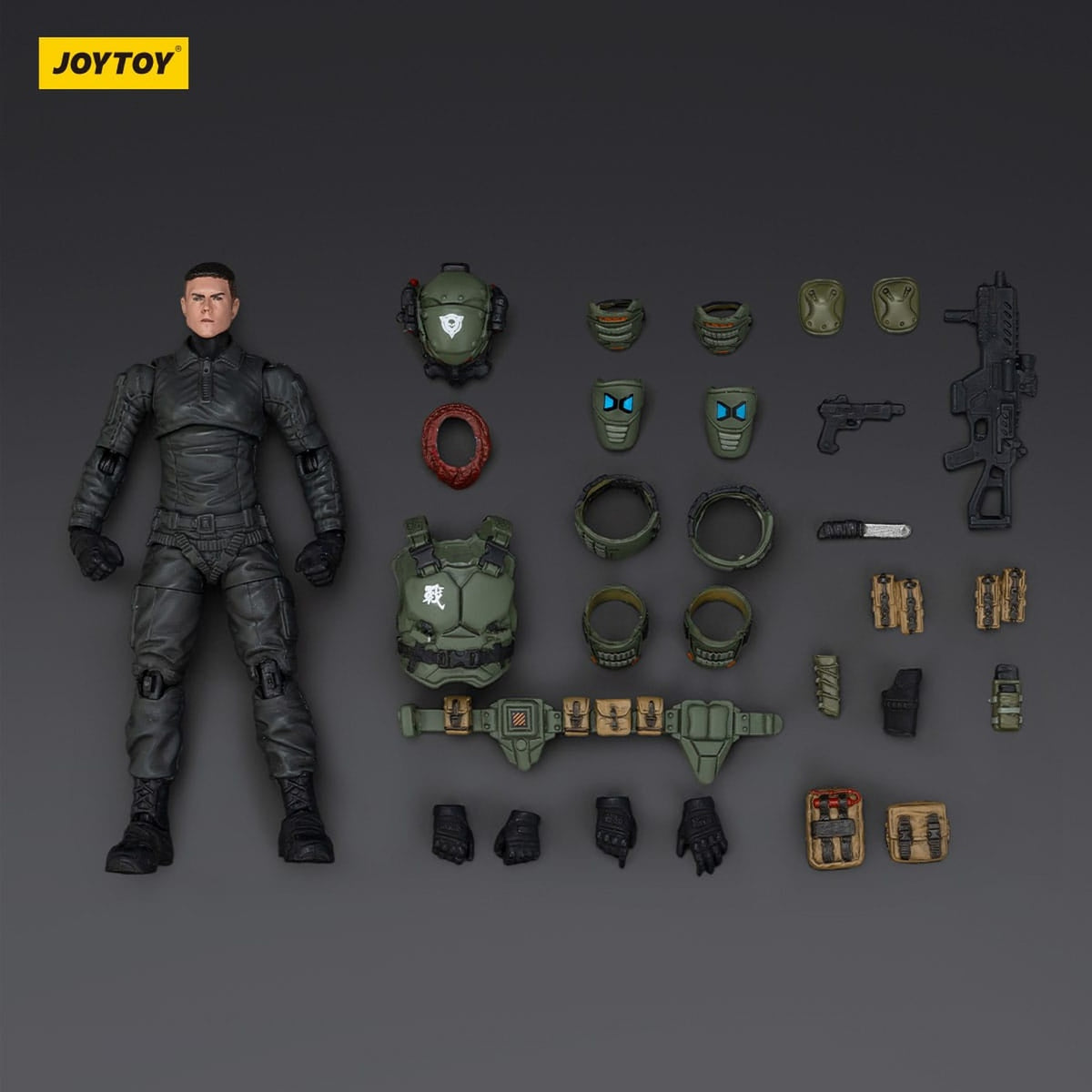 Produktbild APOC Series Dark Source actionfigur Stellar Scar Assault Team Titanite 11 cm