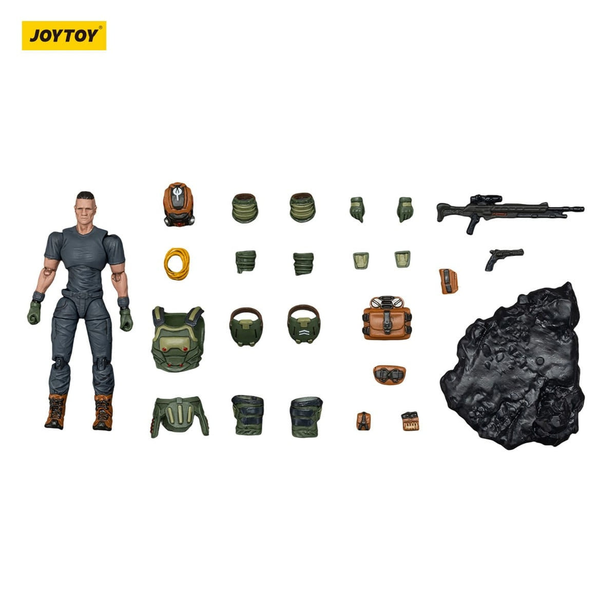 Produktbild Steel Ride Corps Dark Source actionfigur Assaulter Stephen 7 cm