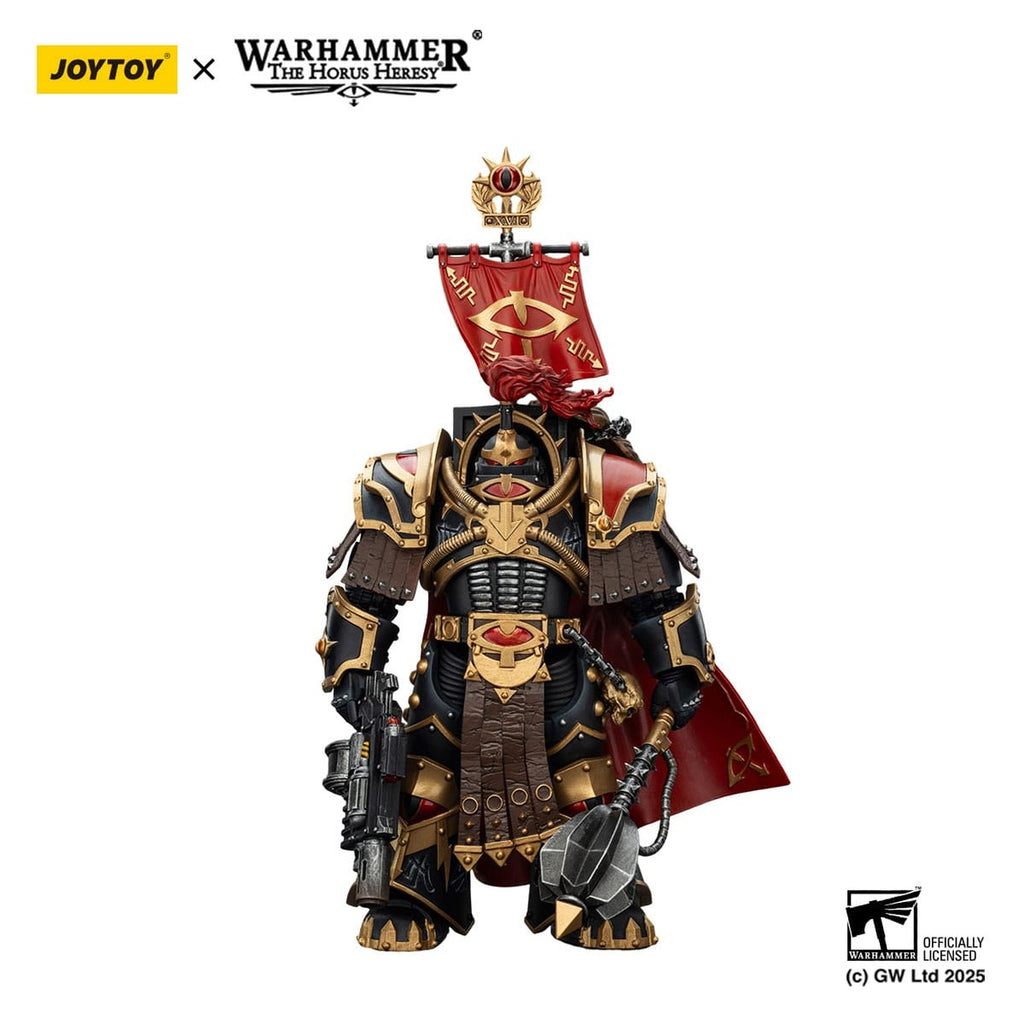Produktbild Warhammer 40,000: Sons of Horus Actionfigur Legion Cataphractii Praetor med Combi-Melta och Power Maul 14 cm