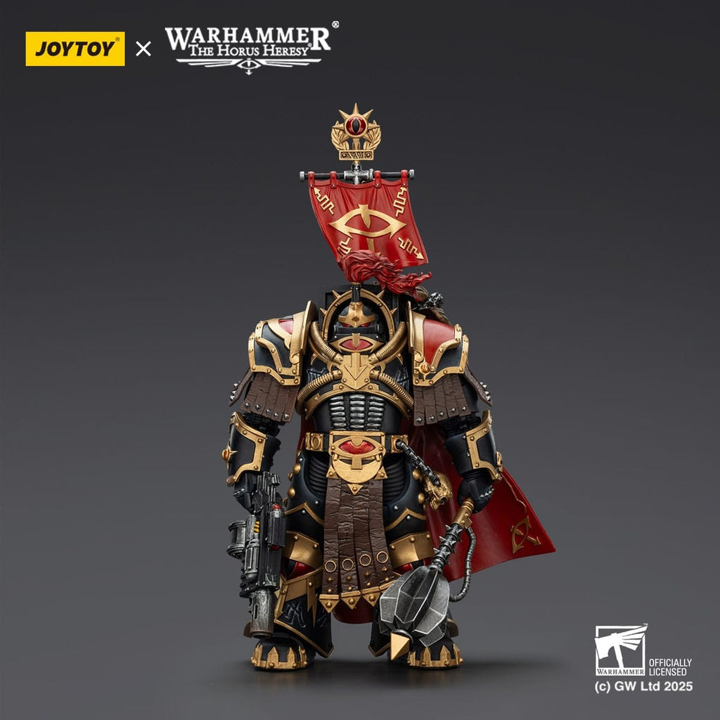 Produktbild Warhammer 40,000: Sons of Horus Actionfigur Legion Cataphractii Praetor med Combi-Melta och Power Maul 14 cm