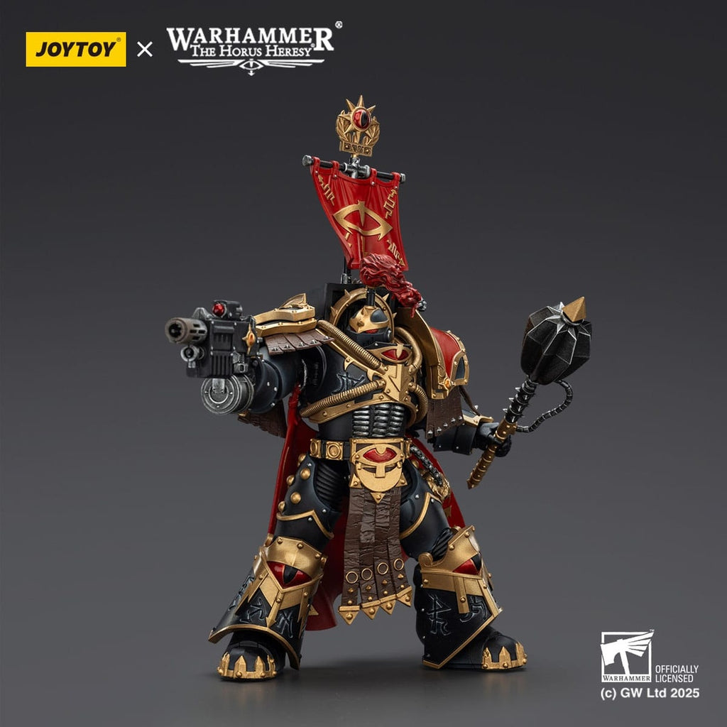 Produktbild Warhammer 40,000: Sons of Horus Actionfigur Legion Cataphractii Praetor med Combi-Melta och Power Maul 14 cm