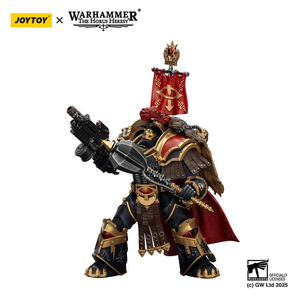 Produktbild Warhammer 40,000: Sons of Horus Actionfigur Legion Cataphractii Praetor med Combi-Melta och Power Maul 14 cm