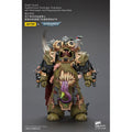 Produktbild Warhammer 40K Actionfigur 1/18 Death Guard Deathshroud Terminator Champion med Manreaper och Plaguespurter Gauntlets 14 cm