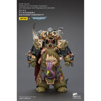 Produktbild Warhammer 40K Actionfigur 1/18 Death Guard Deathshroud Terminator Champion med Manreaper och Plaguespurter Gauntlets 14 cm