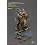 Produktbild Warhammer 40K Actionfigur 1/18 Death Guard Deathshroud Terminator Champion med Manreaper och Plaguespurter Gauntlets 14 cm