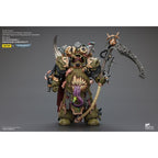Produktbild Warhammer 40K Actionfigur 1/18 Death Guard Deathshroud Terminator Champion med Manreaper och Plaguespurter Gauntlets 14 cm